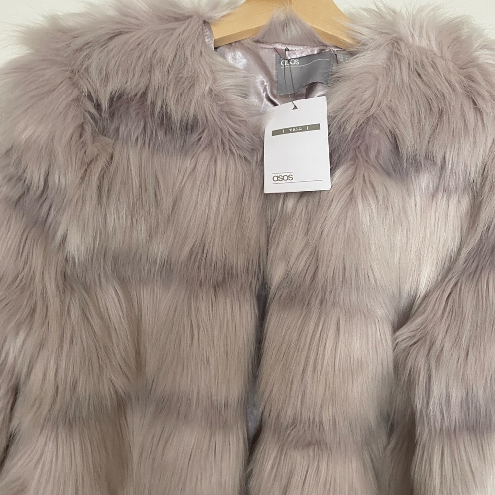 Asos faux fur coat - Picture 4 of 5